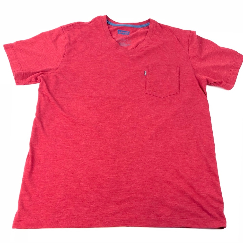Levi’s Men’s Red Short Sleeve T-Shirt Size Large